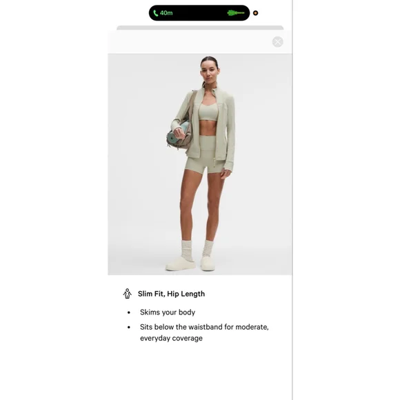 Lululemon Fog Jacket - Picture 5 of 7